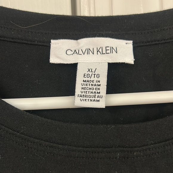 Calvin Klein Rhinestone Logo Tee - Picture 3 of 5